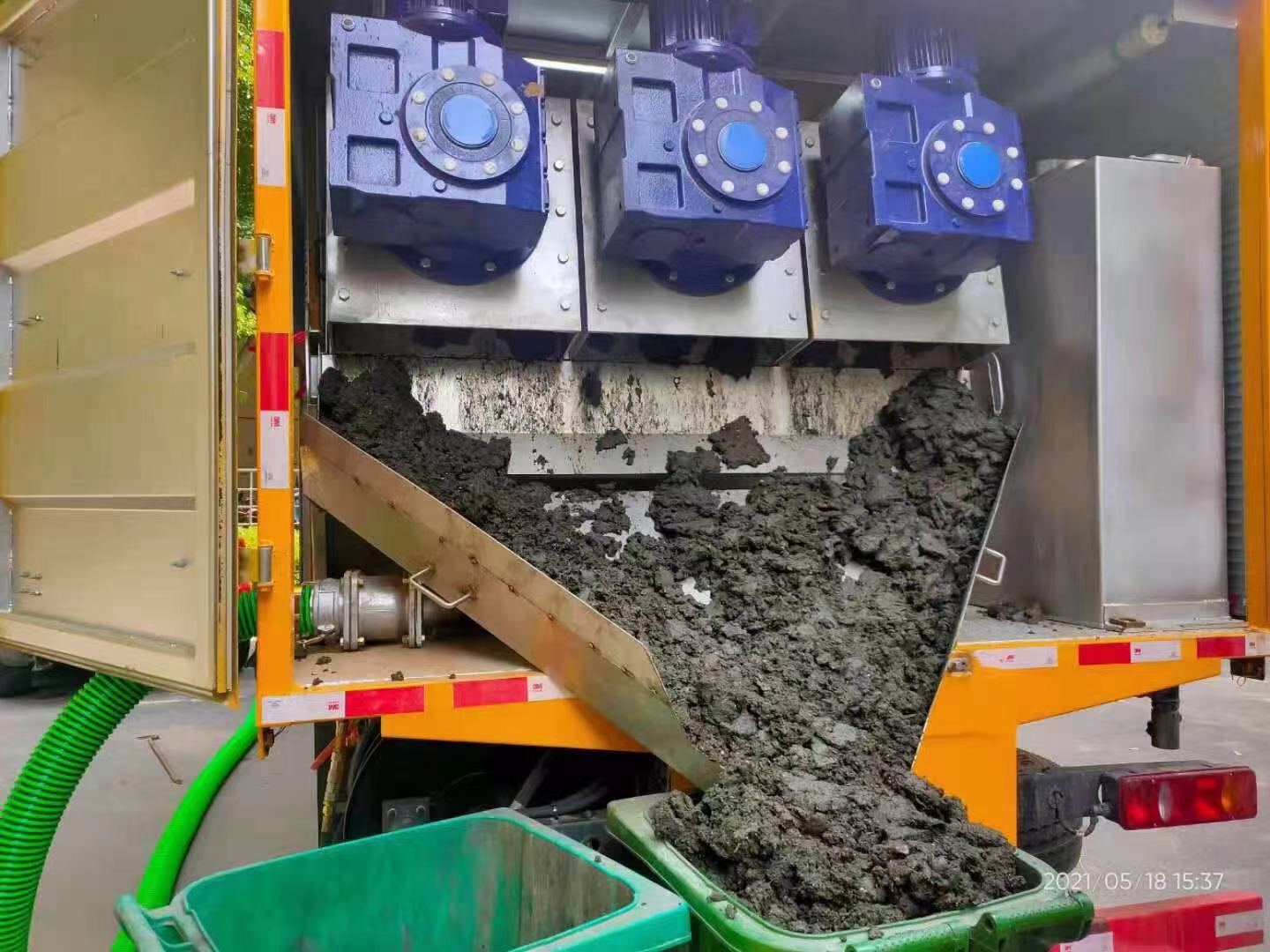 饶平化粪池清掏城市维护站-泥浆净化干湿分离处理